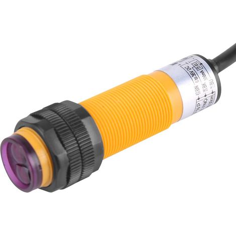 Fotoelektrischer Schalter, 3-draht-pnp-ausgang, 6–36 V Spannung, 5–30 Cm Erfassungsbereich, Industrieautomation