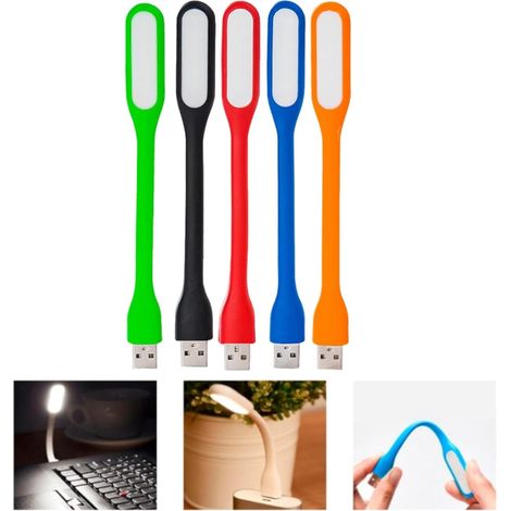 Flexible Usb-led-lampe, 5 Stück, Für Laptop Und Zum Lesen