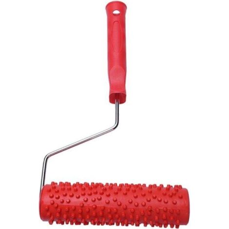 18 Cm (7 Zoll) Große, Geprägte Farbrolle Mit Regentropfenmuster Und Kunststoffgriff Zur Wanddekoration
