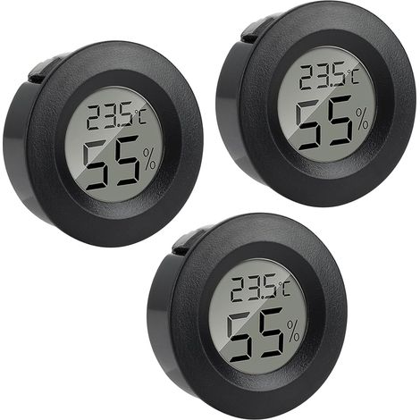 3-teiliges Set: Thermometer, Hygrometer, Lcd, Digital, Für Innenräume, Babyküche