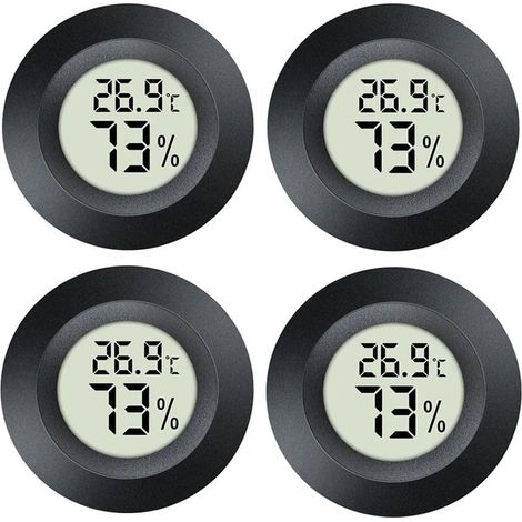 Thermometer, Hygrometer, Digital, Innenbereich, Außenbereich, Reptilien, Gitarre
