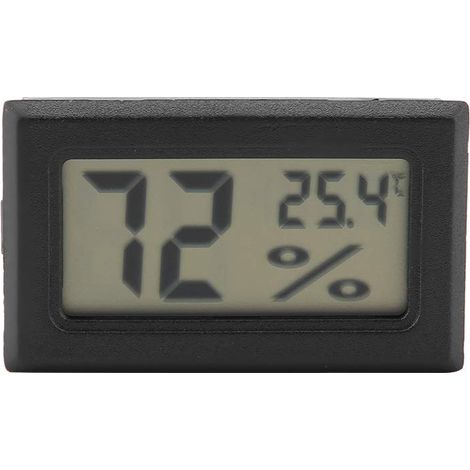 Digitales Thermometer-hygrometer Mit Integrierter Sonde, Messbereich -50 Bis 70 Grad, Luftfeuchtigkeit 10 Bis 99 %, Für Reptilieninkubator
