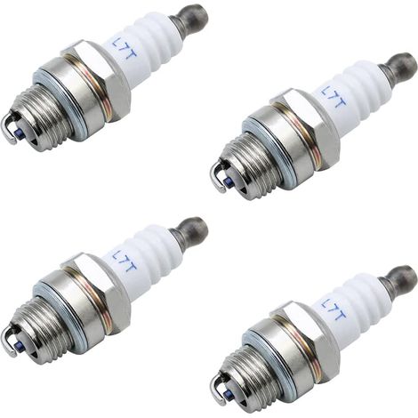 Satz Mit 4 L7t Universal-ersatzzündkerzen, L7t Kettensägen-zündkerzenersatz Für Rasenmäher-2-takt-motoren