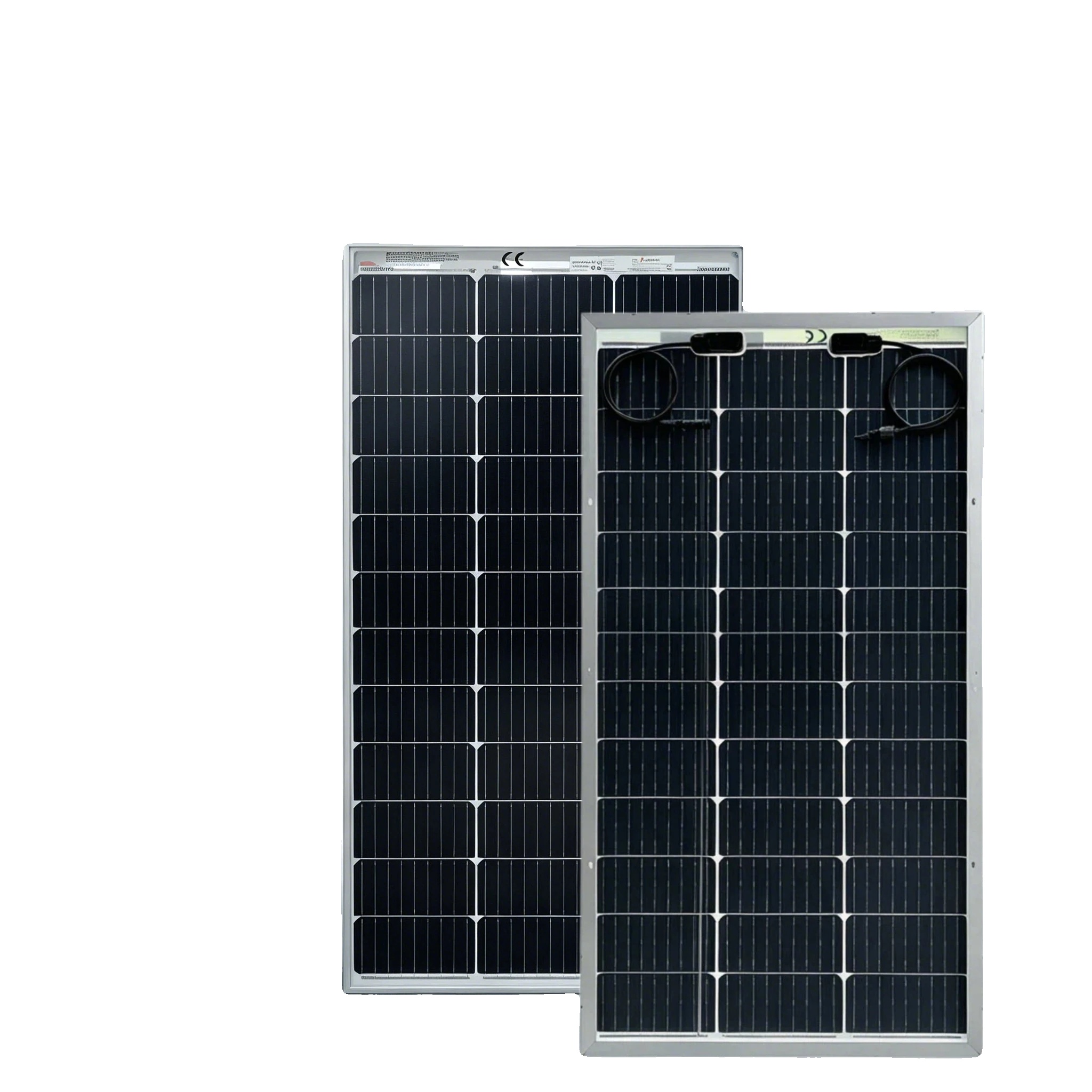 Solarmodul, Bifaziale Technologie, Wasserdichtes Design, 1 Stück Bifaziales 120-w-modul