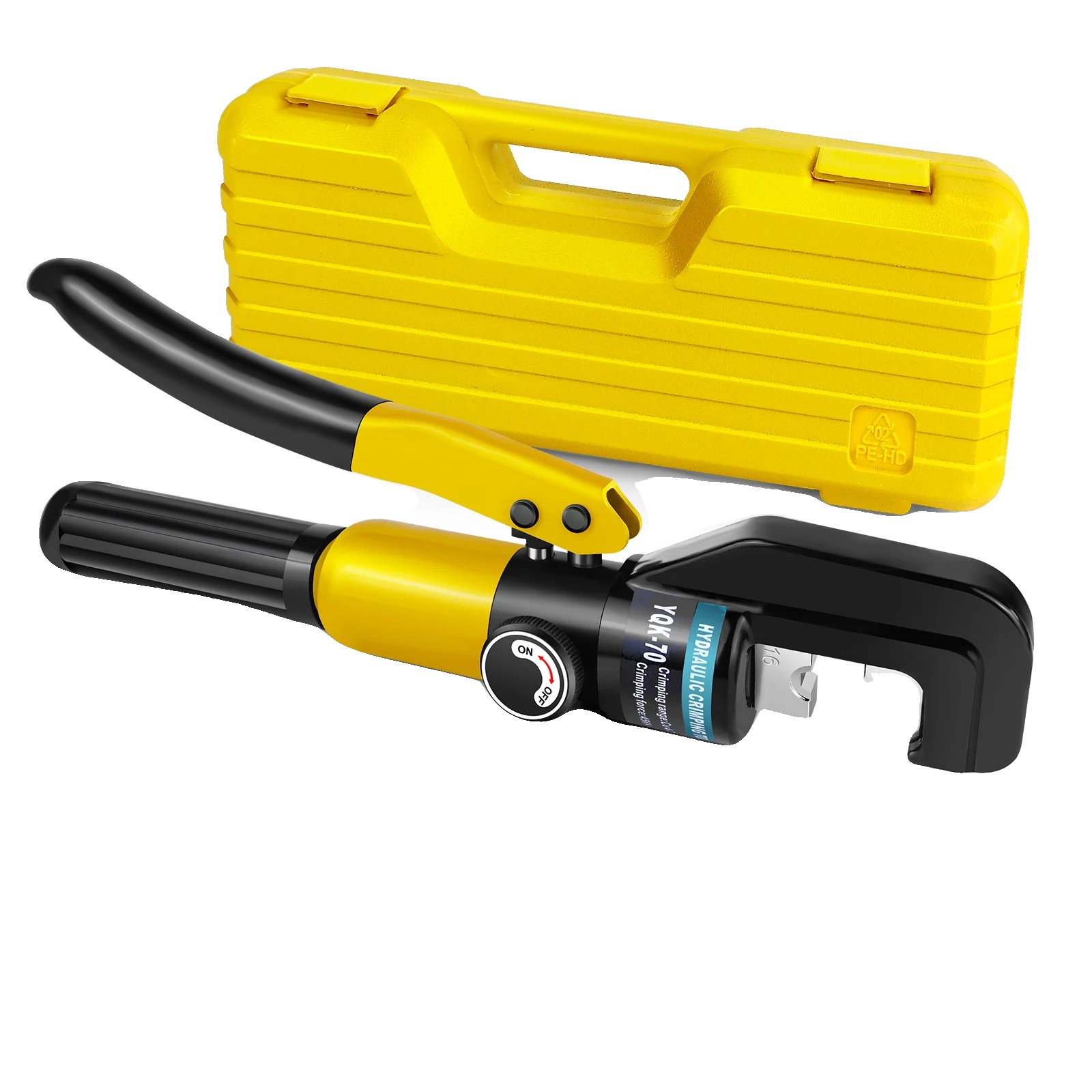 Manuelle Hydraulische Crimpzange, Verchromter Stahl, Ergonomisches Design