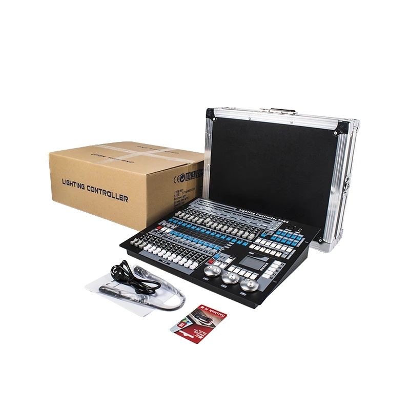 Lichtsteuerung, 1024 Dmx-kanäle, Professionelle Bühnenkompatibilität, 1024-konsole, Eu-stecker