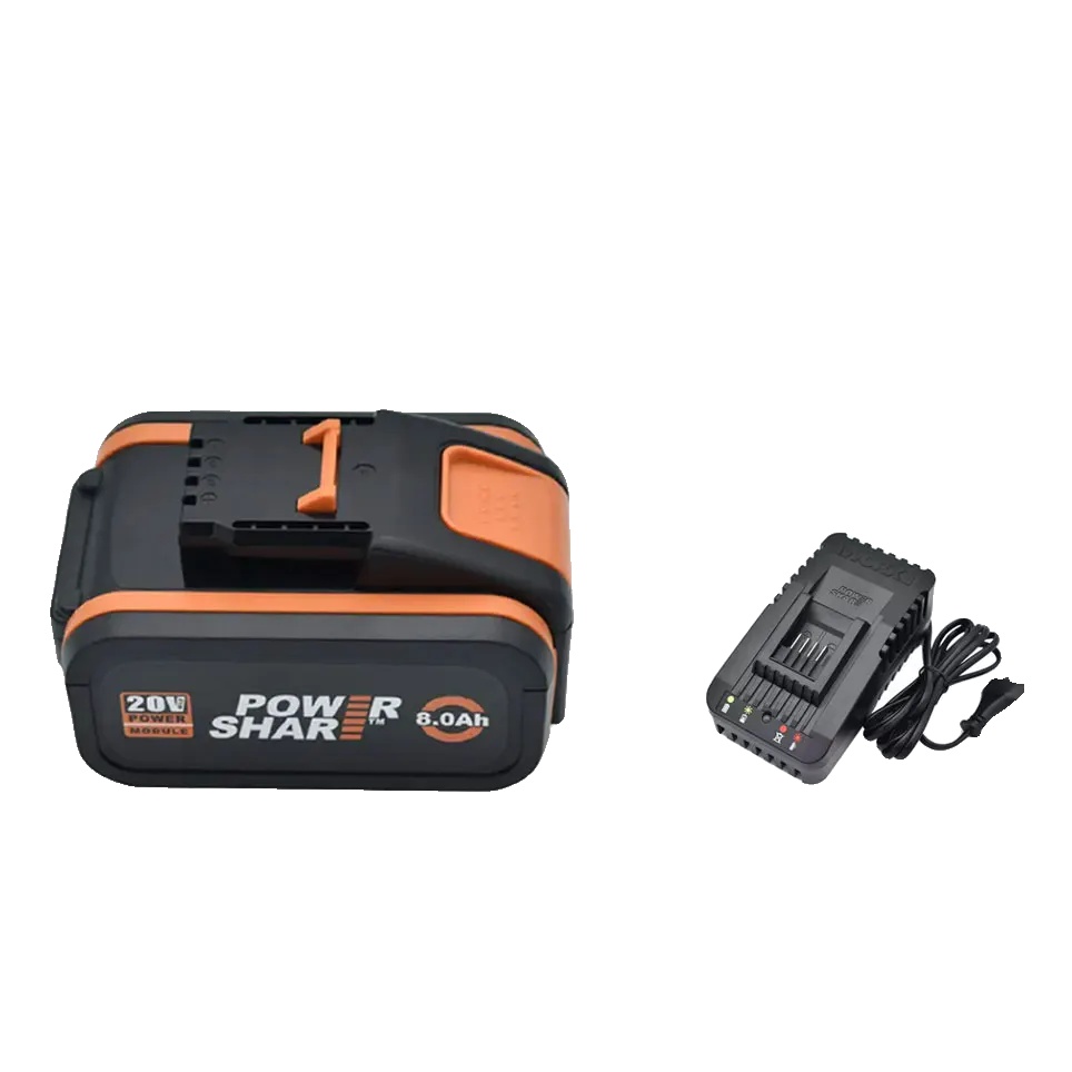 Akku, 8000 Mah Kapazität, Kompatibel Mit Verschiedenen Werkzeugen, Worx 8ahx1-1 Ladegerät