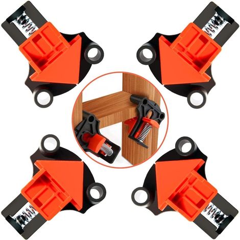 Rechtwinklige Klemme Mit 4 Austauschbaren Klemmen (60°, 120°, 90°) – Winkelklemmen-set