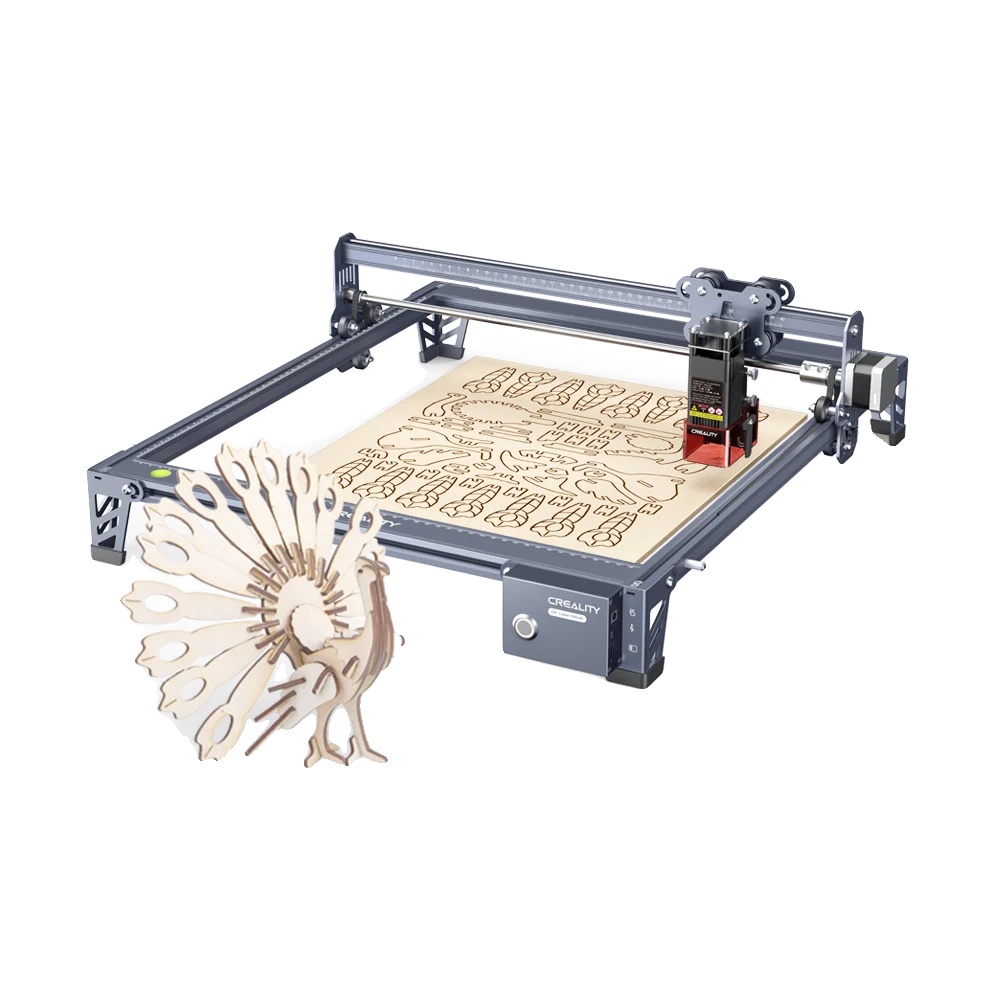 Lasergravierer, Bis Zu 6-mal Schneller, 0,1 Mm Genauigkeit, Verpackungsgröße 600 Mm X 280 Mm X 195 Mm, Kompatibel Mit Windows Und Mac, Unterstützt Mehrere Dateiformate