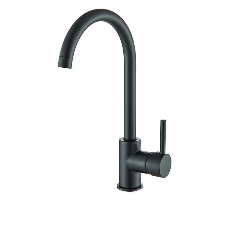 Küchenarmatur Mit Niedrigem Wasserdruck, Warm- Und Kaltwasser, Robuste Messingkonstruktion