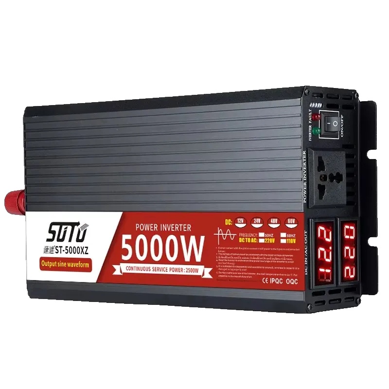 Reiner Sinus-wechselrichter, Zuverlässige Stromumwandlung, Leicht Und Tragbar, 5000 W, Universal, 12 V, 220–240 V