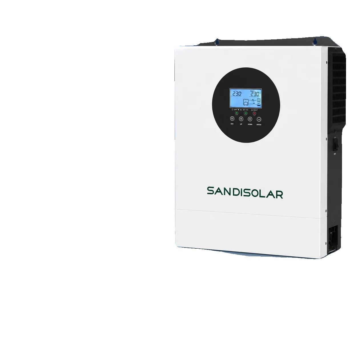 Solarwechselrichter, Reine Sinuswelle, Wlan-überwachung, 24 V, 4200 W, 220–240 V, 24 V