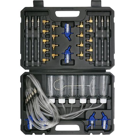 Diesel-einspritzdüsen-tester-kit, 6-zylinder-luftmassenmesser, 24 Adapter, Für Common-rail-motoren