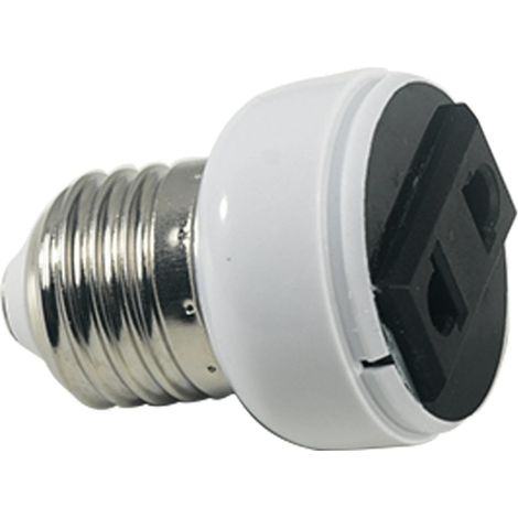Stück E27-fassungsadapter Mit Stecker, Fassung Und Lampenfassung Zum Einstecken Von Glühbirnen Für Zuhause Und Studio