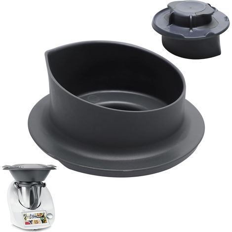 Messbecher Für Thermomix Vorwerk Tm5 Und Tm6, Graduierter Messbecher In 50 Ml Und 100 Ml Für Thermomix, Deckel Für Messbecher (thermomix-zubehör)