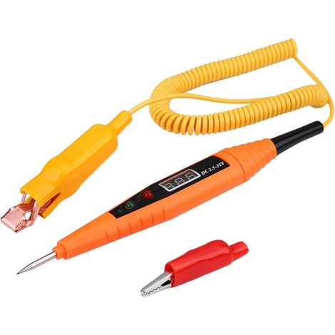 Elektrischer Prüfstift, 2,5–32 V, Digitales Diagnosegerät, Digitales Multimeter, Widerstandsmessgerät Mit Hintergrundbeleuchtetem Led-display