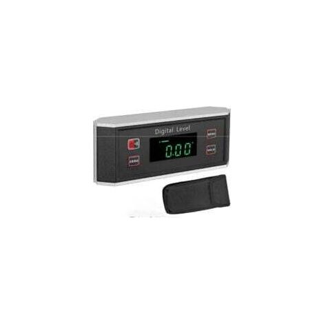 Digitaler Magnetischer Neigungsmesser Aus Aluminium Mit Akustischem Alarm, Automatischer Anzeige, Digitalem Winkelmesser, Hintergrundbeleuchtetem Bildschirm Und Ip54-wasserschutz.