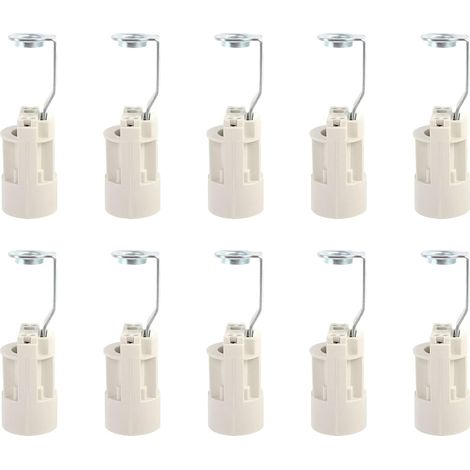 E14-lampensockel, Verstellbarer E14-lampenfassungsadapter, E14-bajonettfassung, Kerzenlampenfassung Für Led-lampen, 10 Stück