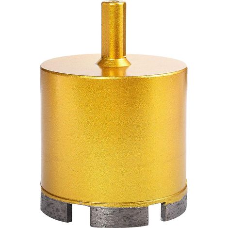 65-mm-diamantkernbohrer, Hohlbohrer Für Schiefer, Porzellan, Marmor, Glas, Keramik, Fliesen, Granit (65 Mm Durchmesser)