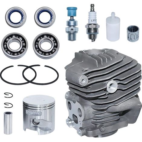 Zylinder-kolben-set Für Husqvarna K760 K750 Trennschleifer – 15-teiliges Set – 51-mm-zylinder – Nikasil-beschichtung Für Lange Lebensdauer