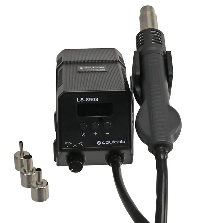 Daytools - Heißluft-Lötstation mit LED-Display LS-8908, 500 °c