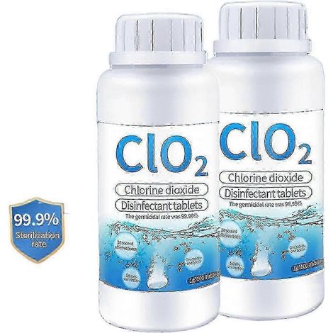 2025 200 Chlordioxid-tabletten In Lebensmittelqualität Zur Antibakteriellen Desinfektion Und Wasserreinigung