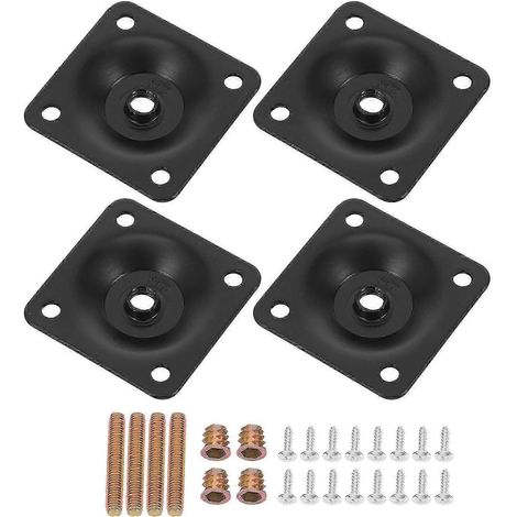 Tischbeinverstärkung, Möbelreparatur, Stabile Befestigung, Vierkant-eisen, 1 Set
