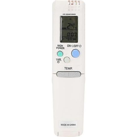 Robuste, Weiße Abs-fernbedienung Für Klimaanlagen, Zubehör Für Die Sanyo Rcs-4mvps4ex Klimaanlage (batterien Nicht Enthalten)
