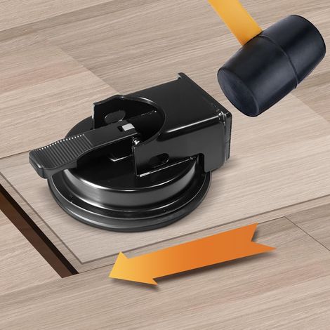 Leistungsstarkes Werkzeug Zum Füllen Von Bodenfugen, Robuster Saugnapf Für Parkettböden Mit Nanogel-klebepad Für Holz, Vinyl, Laminat, Perfekt Zum Füllen (kein Hammer Erforderlich)