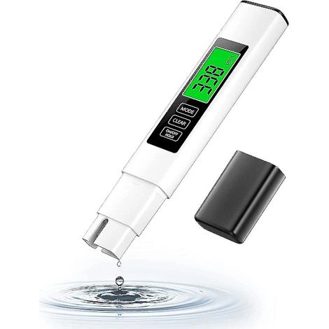3-in-1 Tds-wasserqualitätstester, Hochpräzises Digitales Testkit Für Trinkwasser, Integrierte Wassertester