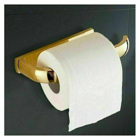 Antiker Toilettenpapierhalter Aus Bronze, 16 X 19 Cm, Wanddekoration Fürs Badezimmer