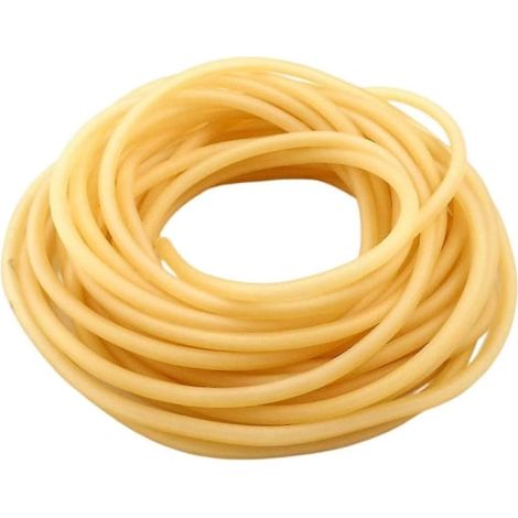 10 Meter Langer Elastischer Schlauch Aus Naturlatexkautschuk, Für Industrielle, Krankenhaus- Oder Laborzwecke, Abmessungen 6 Mm X 9 Mm.