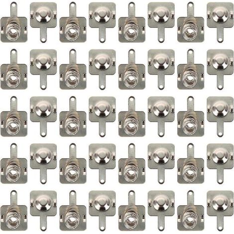 20 Sets Ersatzteile Für Das Ladegerät Der Fernbedienung: Druckfeder, Feder Für Aa-batterien, Batteriekontaktplatte