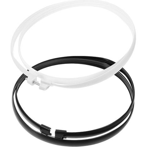Set Mit 2 Ersatzringen Für Elektrische Ventilatoren, 40 Cm (16 Zoll) Außenringe Aus Kunststoff. Ventilatorzubehör.