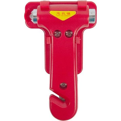 Autohammer, Scheibenbrecher, Notfallhammer, Gürtelmesser