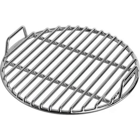 Runder Grillrost Aus Gusseisen, 40 Cm Durchmesser, Gerades Stabdesign, Multifunktional, Ideal Für Picknicks.