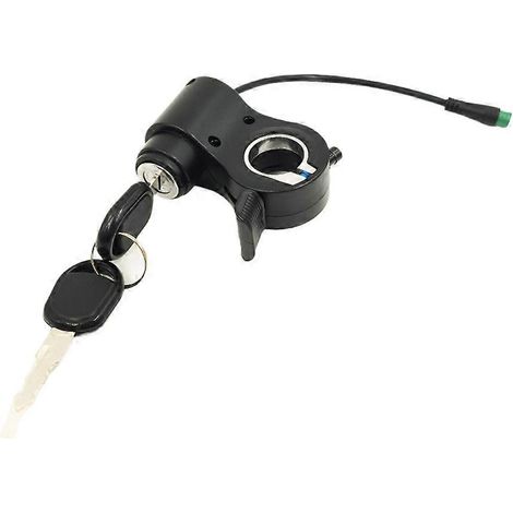 Kukirin G2 Max Elektroroller-kontaktschloss Mit Integriertem 5-poligem Gasgriff Und Schlüssel.