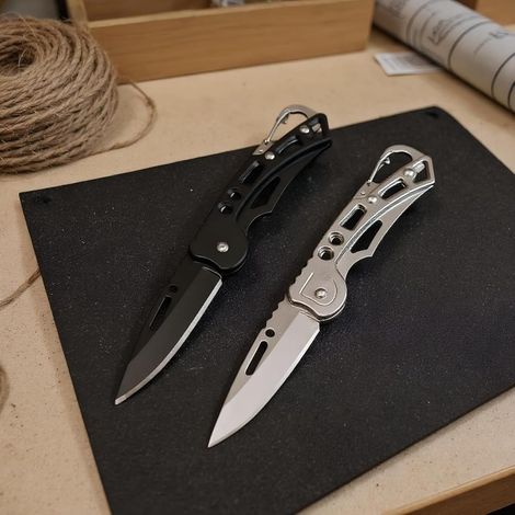 Kowoll Kompaktes, Faltbares Multitool – Schlüsselring Aus Edelstahl, Ideal Für Den Täglichen Gebrauch Und Outdoor-aktivitäten