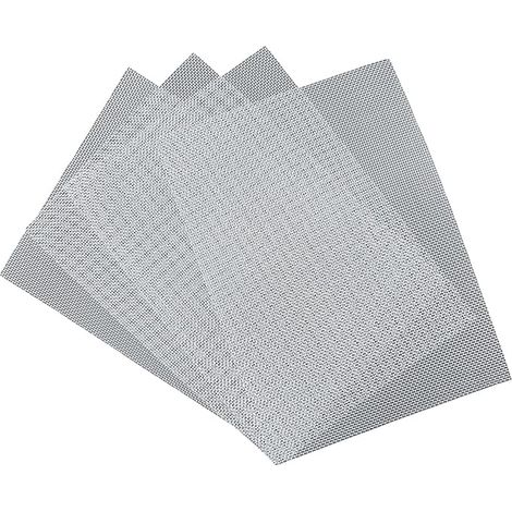 Edelstahl-drahtgewebe – 4 Stück, 20 Maschen, Rostbeständiges Drahtgewebe, 15 X 21 Cm, Insektenschutznetz Aus Metall Für Haus, Küche Und Garten