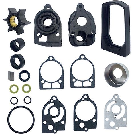 Wasserpumpen-turbinen-kit 46-77177a3 Für Mercury 30, 35, 40, 45, 50, 60, 65 Und 70 Ps Außenbordmotoren (teilenummern: 18-3324 Und 47-89983)