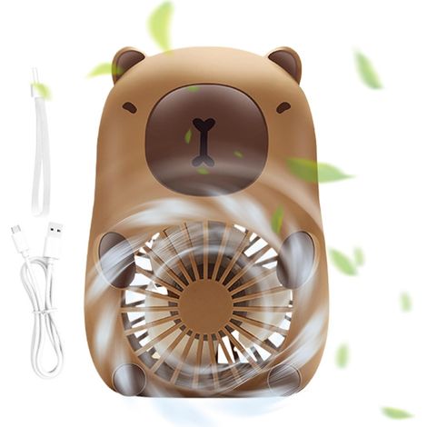 Tragbarer Ventilator, Kleiner Tragbarer Ventilator – Usb-aufladbar