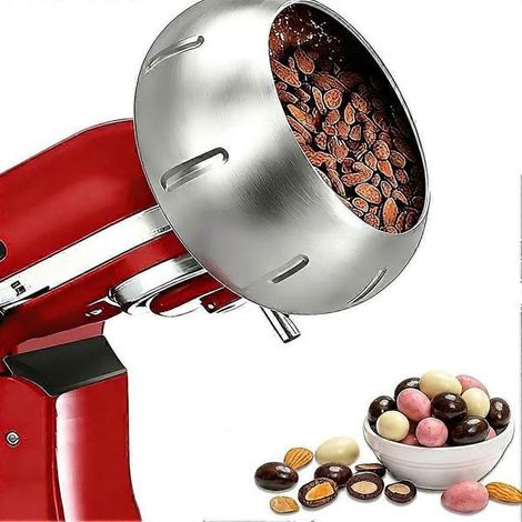 Zubehör Zum Überziehen Von Nüssen Mit Schokolade Und Anderen Süßwaren, Kompatibel Mit Kitchenaid Küchenmaschinen (4,5 Und 5 Liter) Und Küchenmaschinen Mit Kippbarem Kopf.