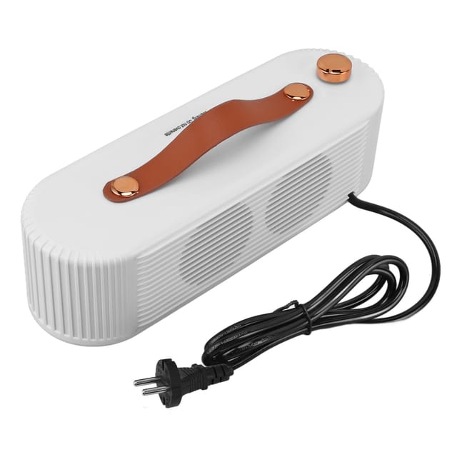 Tragbarer PTC-Heizlüfter, schnelles Aufheizen, Überhitzungsschutz, für Büro/Schlafzimmer, 110–220 V EU-Stecker