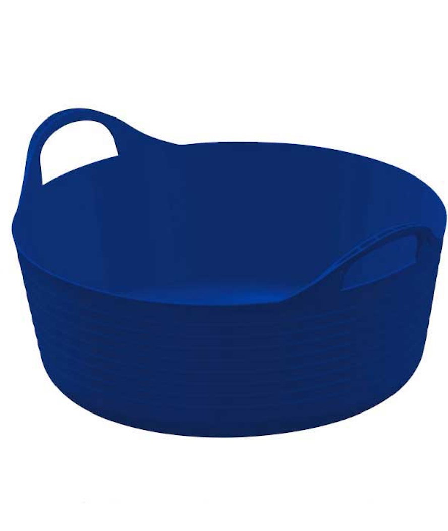 Rosso - Secchio In Plastica Flessibile 15 Lt