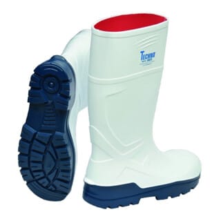 Feldtmann - Sicherheitsstiefel vitan Größe 44 weiß S4 sr ci fo en iso 20345:2022 Polyurethan