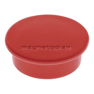 1662006 Magnet Premium d. 40 mm rot - Magnetoplan
