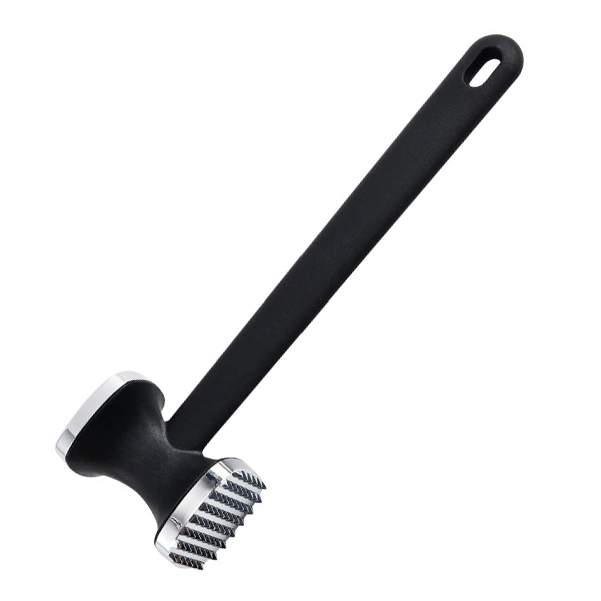 Fleischklopfer – Doppelseitiger Fleischhammer – Steakhammer Aus Edelstahl – Für Hähnchen, Rind Und Schwein – 24 Cm