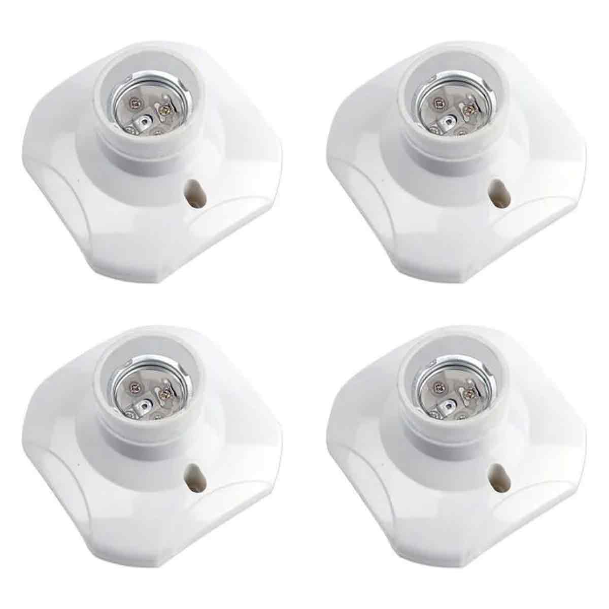 E27-schraubfassung Für Deckenleuchten, 220–240 V Wechselstrom, Led-lampenfassung, E27-sockel Für Deckenleuchten, 4er-pack