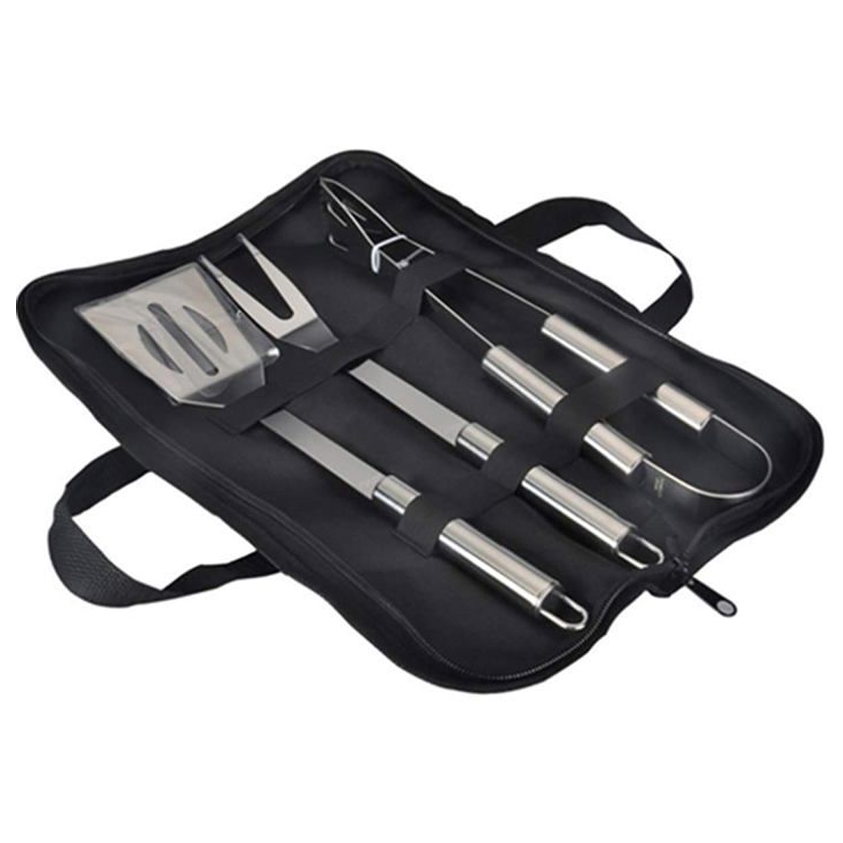 Grillbesteck-set Aus Edelstahl - Grillbesteck-set Aus Edelstahl - Grillbesteck-set Aus Edelstahl