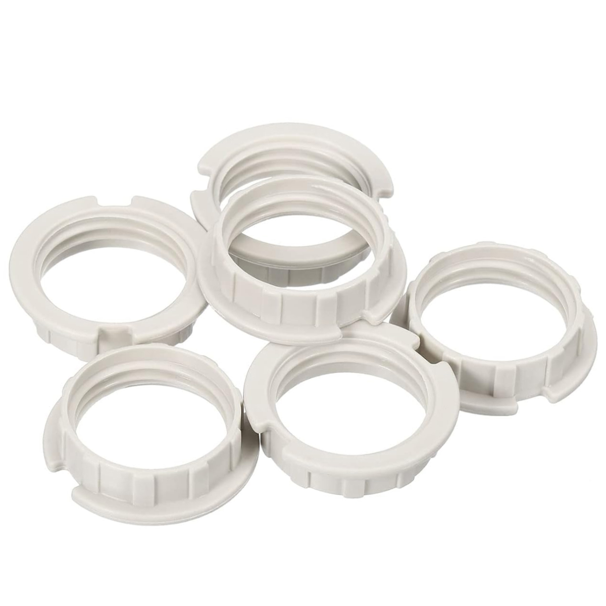 Sourcemap G9 Ringadapter Lampenschirmreduzierer Lichtfassung M20 Lampenhalter Für Leuchten Weiß 15 Stück